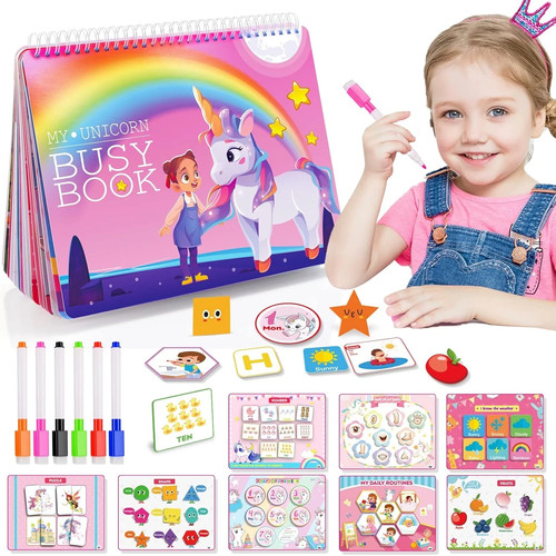 Unicorn busy book - busy, board