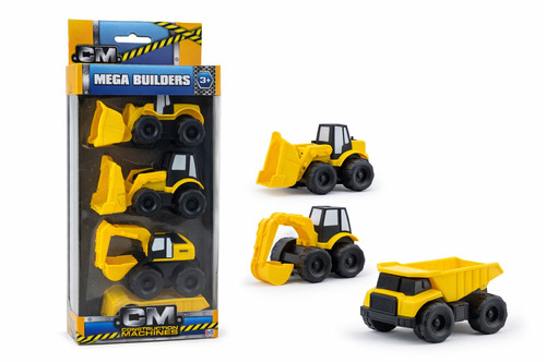 Set construction vehicles - set,