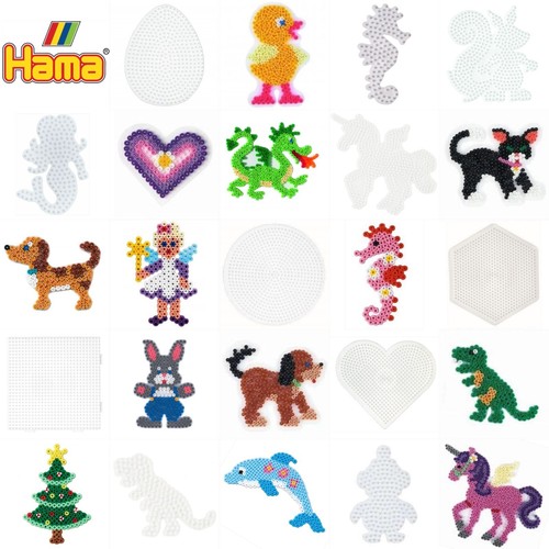 Hama bead pegboards - peg, boards