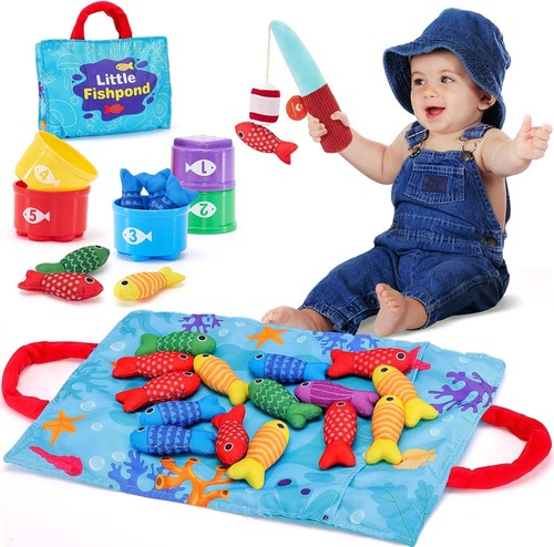 Fabric fishing game - in,