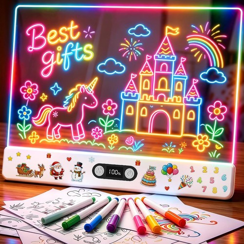 Led drawing board girls - led,