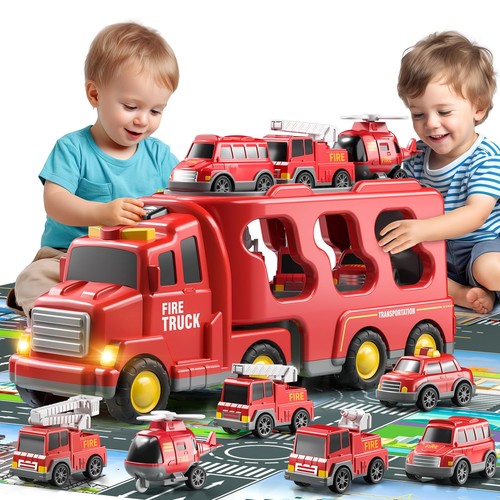Toddler truck kids fire - toddler,