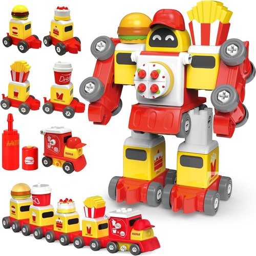Robot transformer cars set - cars,