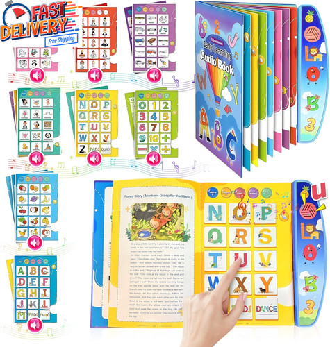 Sound book toddler toys for - sound,
