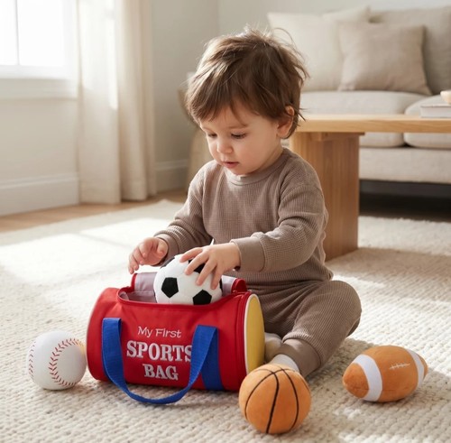 First sports toy bag - first,