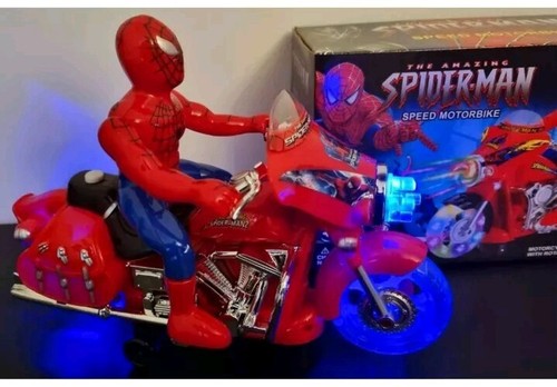 Spider man motorbike - spider, bump