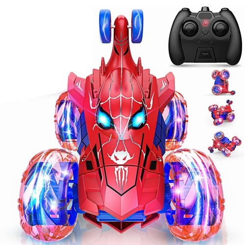 Spiderman stunt car - stunt,