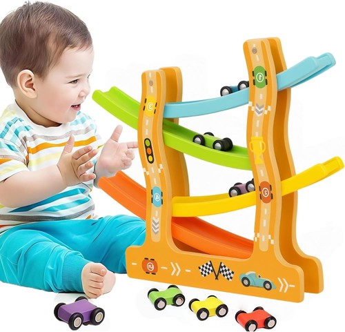 Wooden toys cars ramp race - cars,