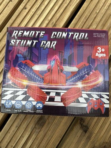 Spiderman stunt car remote - spiderman,